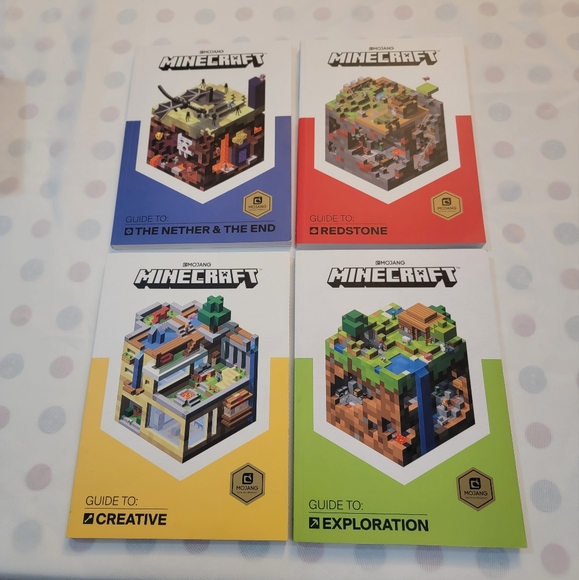 MINECRAFT Guide Collection Boxed 4 Book Set Mojang - Picture 8 of 10